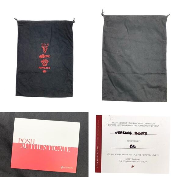 Versace Black Over the Knee Riding Boots NIB - Picture 13 of 15